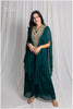 kaftan-style top & Bottom Indo-Western