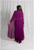 Wine Long Shrug Pattern