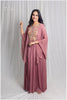 Mauve Kaftan-Style Long Dress