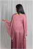 Mauve Kaftan-Style Long Dress