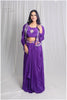 Indo-Western Drape Skirt Set