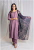 Mauve Kurti Set