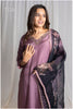 Mauve Kurti Set