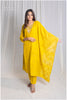 Ochre Yellow Kurti Set