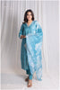 Turquoise Blue Kurti Set