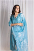 Turquoise Blue Kurti Set