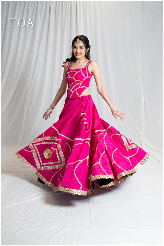 Silk Shine Skirt Only - Raani