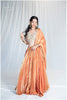 Rust Aura Kanjivaram Ensemble Outfit
