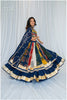 Shades Of Ajrakh Collection - Skirt Only - Indigo Blue - DL