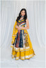 Shades Of Ajrakh Collection - Yellow Double Layer Outfit - SL LS