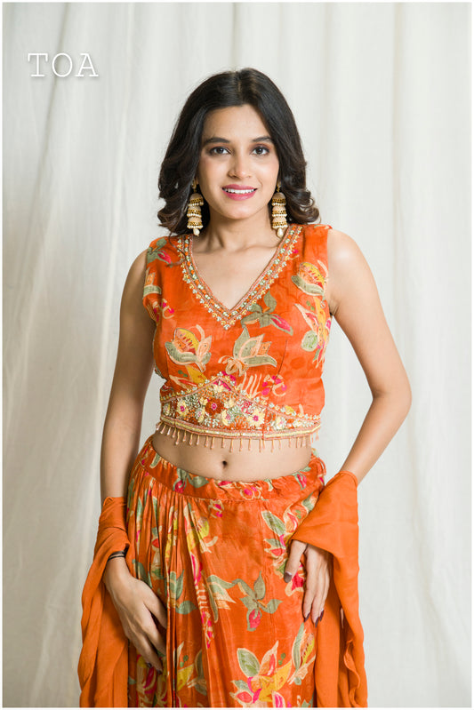 Floral Rustic Indo set
