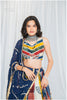 Indigo Blue Georgette Dupatta Only