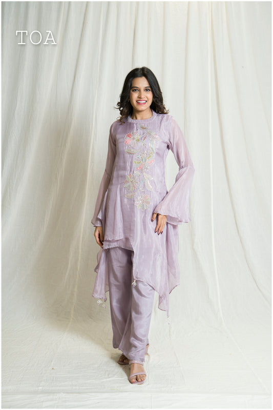Lilac festive co-ord