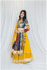 Shades Of Ajrakh Collection - Yellow Double Layer Outfit - FL