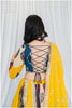 Shades Of Ajrakh Collection - Yellow Double Layer Outfit - FL