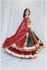 Maroon Georgette Dupatta Only
