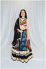 Shades Of Ajrakh Collection - Double Layer Black Outfit - SL