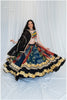Shades Of Ajrakh Collection - Double Layer Black Outfit - SL