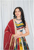 Shades Of Ajrakh Collection - Maroon Double Layer Outfit - SL