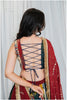 Shades Of Ajrakh Collection - Maroon Double Layer Outfit - SL