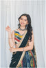 Shades Of Ajrakh Collection - Double Layer Bottle Green Outfit - SL