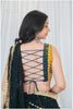 Shades Of Ajrakh Collection - Double Layer Bottle Green Outfit - SL