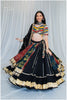 Shades Of Ajrakh Collection - Double Layer Black Outfit - EL