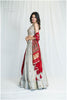 Beautiful Pearl Mirror Ajrakh Lehenga Outfit