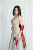 Beautiful Pearl Mirror Ajrakh Lehenga Outfit