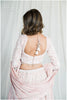 Baby Peach Pink Georgette Festive Lehenga Outfit