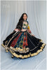 Shades Of Ajrakh Collection - Double Layer Black Outfit - FL