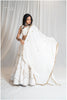 Shades Of Mirror - Sequins Sitara Golden Mirror Georgette Dupatta - Off white