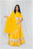 Shades Of Lampi - Crush Silk Sona Lampi Outfit - Yellow