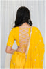 Shades Of Lampi - Crush Silk Sona Lampi Outfit - Yellow