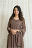 Beautiful Coffee-Colored Suit
