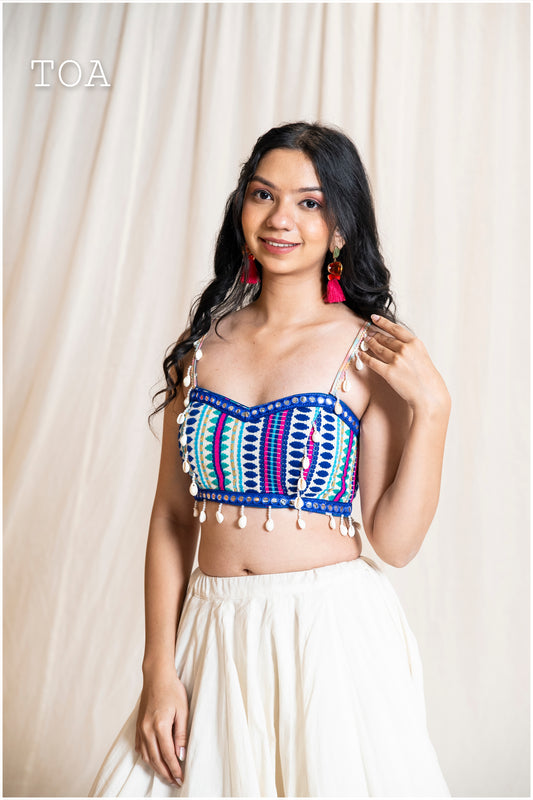 Kashmiri SP Top - Blue