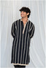 Shades Of Threads - Kurta - Black