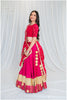 Shades Of Lampi - Crush Silk Sona Lampi Outfit - Hot Pink