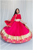 Shades Of Lampi - Crush Silk Sona Lampi Outfit - Hot Pink