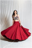Plain Maroon Skirt Only