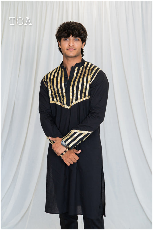 Shades Of Lampi - Kurta - Black
