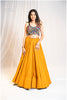 Plain Mustard Skirt Only