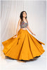 Plain Mustard Skirt Only