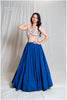 Plain Royal Blue Skirt Only