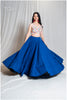 Plain Royal Blue Skirt Only