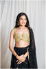 Sequins Sitara Radiant Outfit - Black