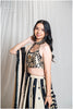 Pop Up Mirror Outfit Black To Beige
