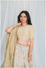 Shades Of Lampi - Crush Silk Sona Lampi Outfit - Beige