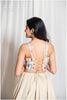 Multi Handloom Jute Mirror Work Top & Skirt