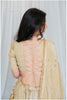 Shades Of Lampi - Crush Silk Sona Lampi Outfit - Beige